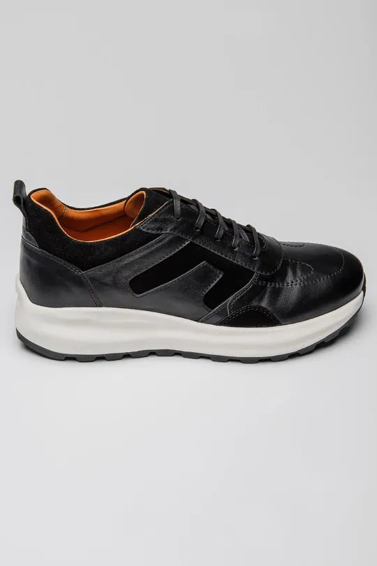 Laviswear Erkek Hakiki Deri Sneakers & Spor Ayakkabı Neo