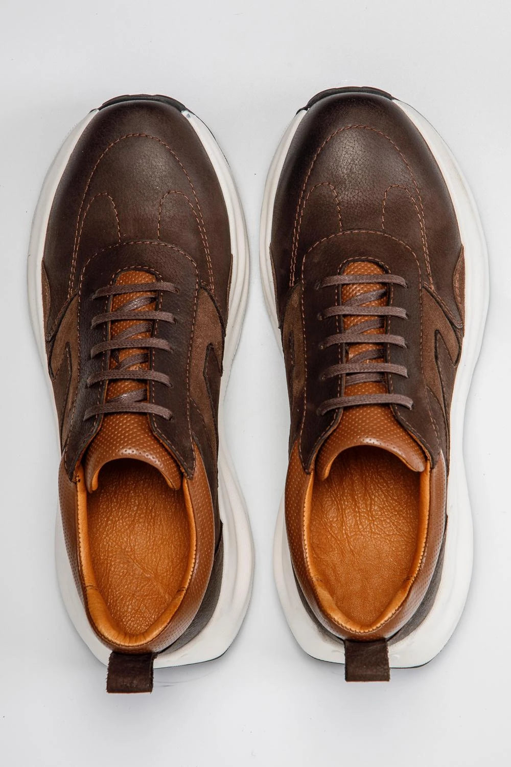 Laviswear Erkek Hakiki Deri Sneakers & Spor Ayakkabı Neo
