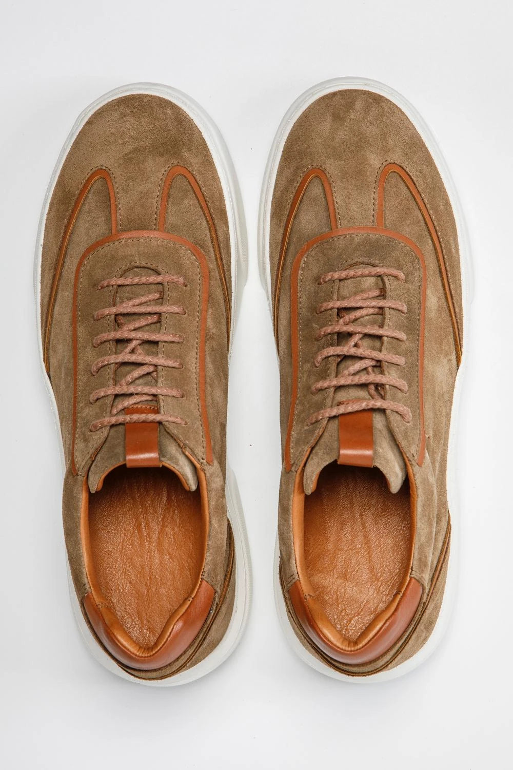 Laviswear Erkek Hakiki Deri Sneakers & Spor Ayakkabı Roma