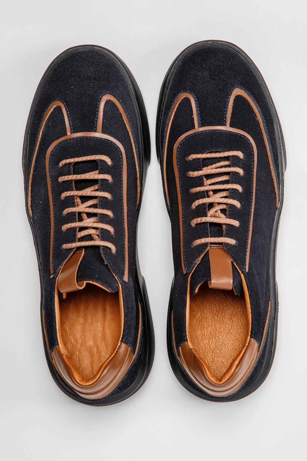 Laviswear Erkek Hakiki Deri Sneakers & Spor Ayakkabı Roma